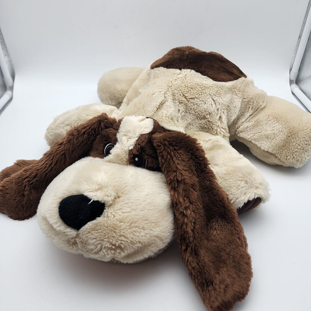 Vintage Discovery Toys Floppy Dog Plush Pillow 17" Lays Flat Large Mouth 2004